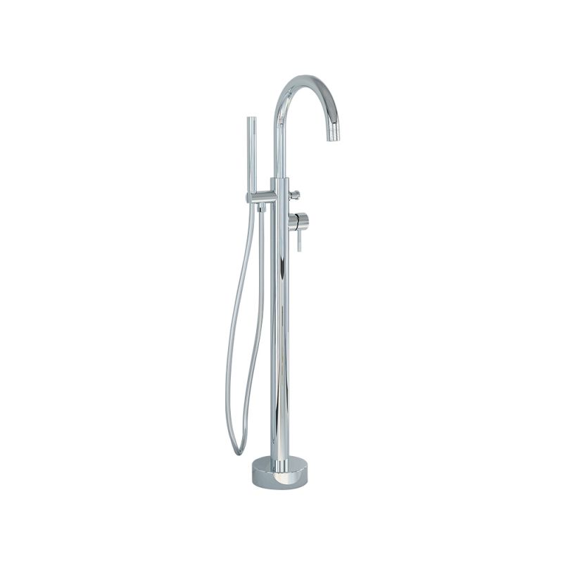 Ravine Floor Standing Bath Shower Mixer - Chrome